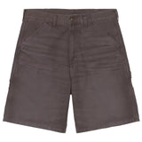 Double Knee Shorts - Shale Stone Canvas