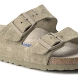 Arizona Soft Footbed Suede Leather Normal - Faded Khaki