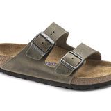 Sandal Arizona Normal Soft Footbed Oiled Leather - Faded Khaki
