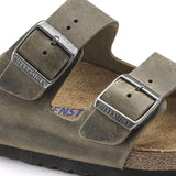 Sandal Arizona Normal Soft Footbed Oiled Leather - Faded Khaki