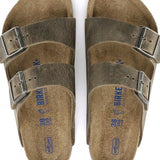 Sandal Arizona Normal Soft Footbed Oiled Leather - Faded Khaki