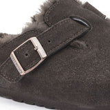 Boston Shearling Suede Narrow - Mocca