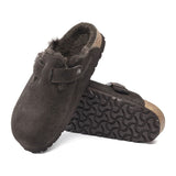 Boston Shearling Suede Narrow - Mocca