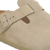 Boston Suede Leather Narrow - Faded Khaki