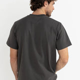 Vintage Embroidered T-shirt - Charcole