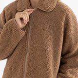 Snowy Sherpa Jacket - Oak