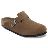 Boston Suede Soft Footbed Narrow - Dark Tea