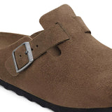Boston Suede Soft Footbed Narrow - Dark Tea