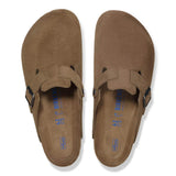 Boston Suede Soft Footbed Narrow - Dark Tea