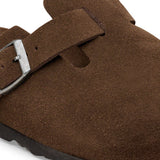 Boston Suede Soft Footbed Regular- Carafe
