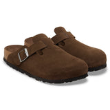 Boston Suede Soft Footbed Regular- Carafe