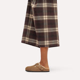 Boston Shearling Narrow - Dark Tea