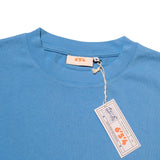 654 Plain Tee - Washed Light Blue