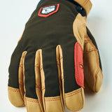 Handskar Ergo Grip Active - Dark Forest/Natural Brown