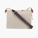 Algir Foldover Bag - Putty Grey