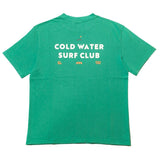 Cold Water Surf Club Tee - Washed Green