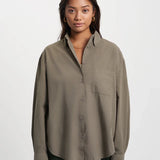 Shirt Organic Oversized W´s - Ivory White