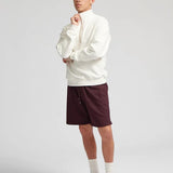 Tröja Organic Zip - Misty Brown