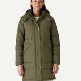 W´s Downdrift Parka - Basin Green