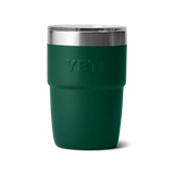 Rambler 8oz Stackable Cup - Black Forest Green