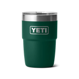 Rambler 8oz Stackable Cup - Black Forest Green
