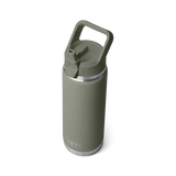 Rambler Straw Bottle 26oz - Pampa Green