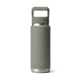 Rambler Straw Bottle 26oz - Pampa Green
