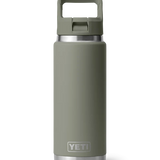 Rambler Straw Bottle 26oz - Pampa Green