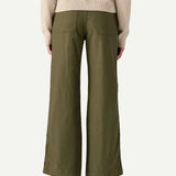 W´s Point Reyes Wide Leg Pants - Basin Green