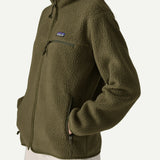 W'S Retro Pile Jkt - Basin Green