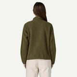 W'S Retro Pile Jkt - Basin Green