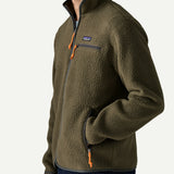 M'S Retro Pile Jkt - Basin Green