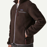 M'S Retro Pile Jkt - Den Brown
