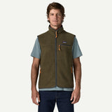M'S Retro Pile Vest - Basin Green
