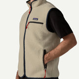 M'S Retro Pile Vest - Pelican
