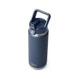 Rambler Straw Bottle 26oz - Navy