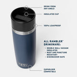 Rambler Travel Bottle 16oz - Black