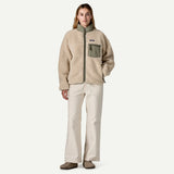 W'S Classic Retro-X Jkt - Dark Natural W/River Rock Green