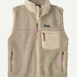 W´s Classic Retro-X Vest - Natural/Light Violet