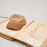 Hawk Washed 2-Tone Cap - Khaki/Brown