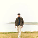 Berry Denim Overshirt - Brown Denim