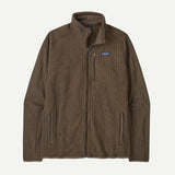 M'S Better Sweater Jkt - Marlow Brown Rib Knit