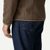 M'S Better Sweater Jkt - Marlow Brown Rib Knit