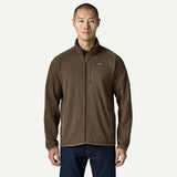M'S Better Sweater Jkt - Marlow Brown Rib Knit