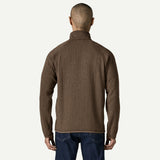 M'S Better Sweater Jkt - Marlow Brown Rib Knit
