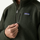 M'S Better Sweater Jkt - Old Growth Green