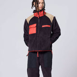 Military Pile Fleece - Dark Choco