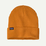 Fishermans Rolled Beanie - Autumn Orange