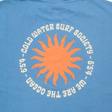 We Are The Ocean Tee - Washed Light Blue