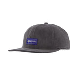 Corduroy Cap - 95 Oval Logo: Seabird Grey